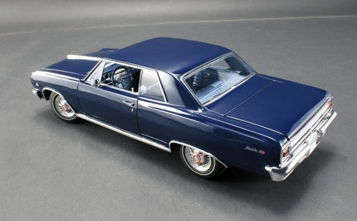 1965 Chevrolet Mailbu - Danube Blue Acme 1/18 A1805302  Passion Diecast 