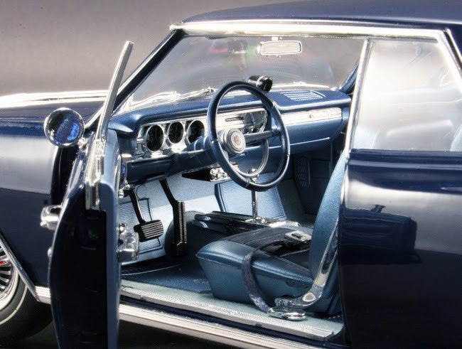 1965 Chevrolet Mailbu - Danube Blue Acme 1/18 A1805302  Passion Diecast 