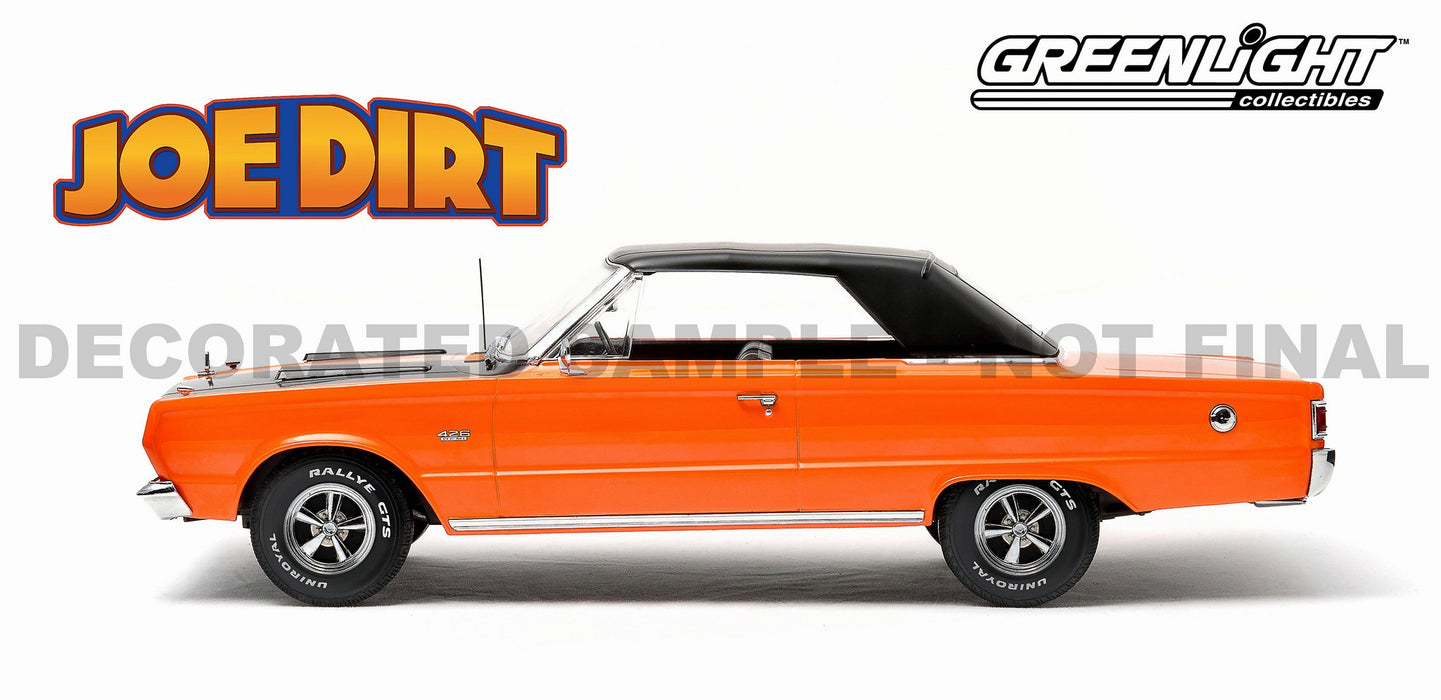 Joe Dirt  - 1967 Plymouth Belvedere GTX Convertible  Greenlight 1/18 19006 Passion Diecast 
