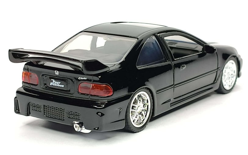 Honda Civic EJ1 noire Jada 1:32 — vue arrière