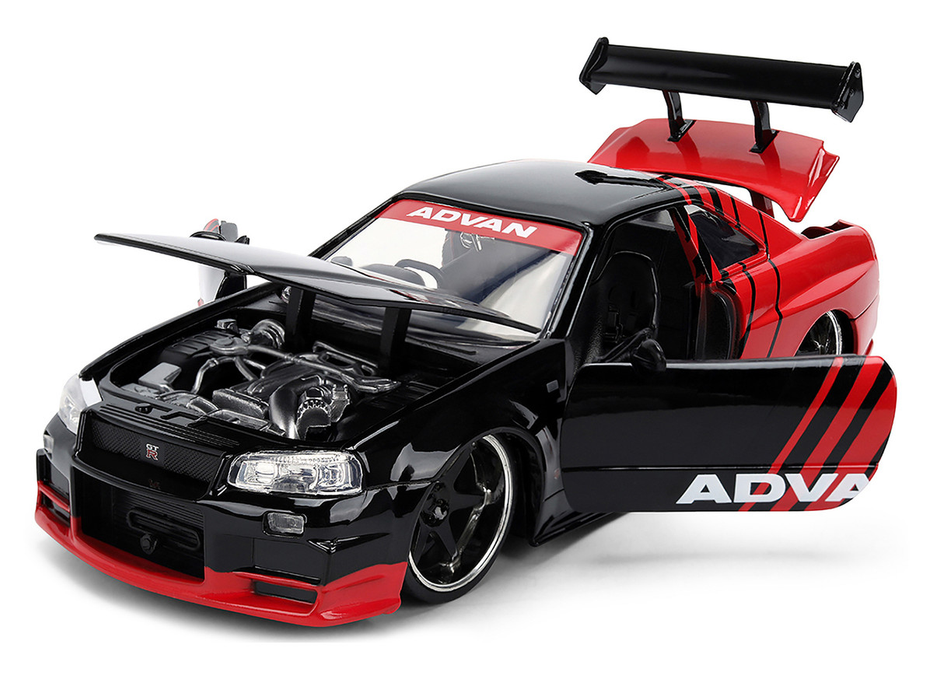 Photo fournisseur Nissan Skyline GT-R R34 ADVAN Jada 38346 vue 2