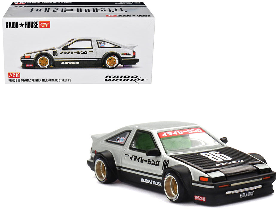 (Preorder) Toyota AE86 Sprinter Trueno Kaido Street V2 - Mini GT & Kaido★House 1/64 - KHMG218