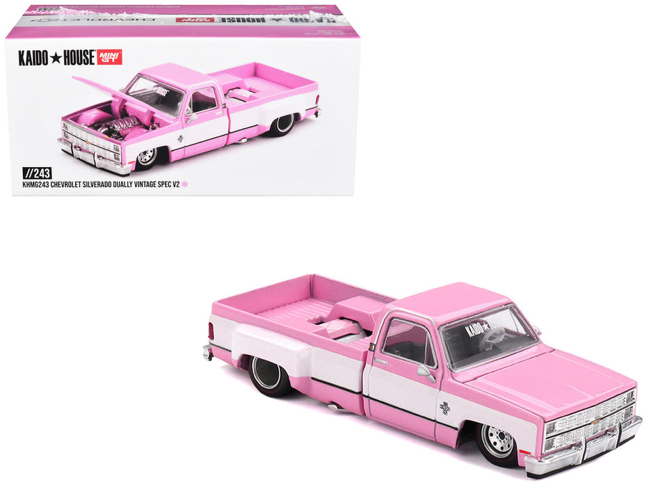 Chevrolet Silverado Dually Vintage Spec V2 - Mini GT & Kaido★House 1/64 - KHMG243