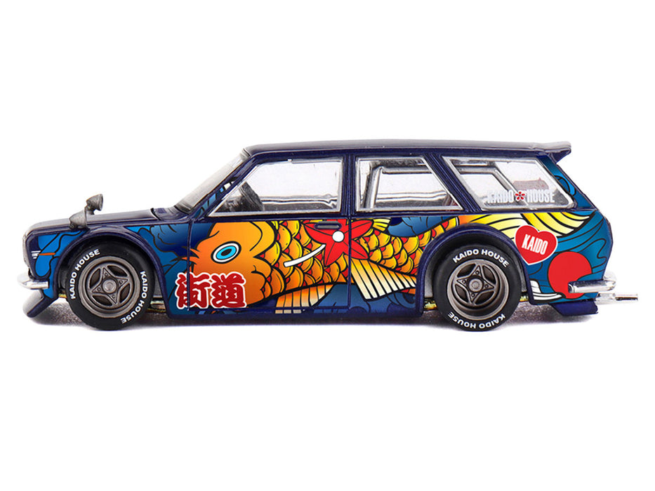 Datsun KAIDO 510 Wagon Koi Wagon V1 - Mini GT & Kaido★House 1/64 - KHMG248