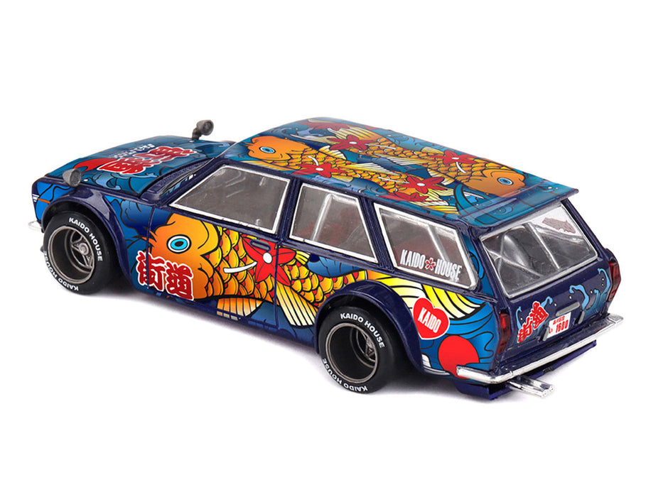 Datsun KAIDO 510 Wagon Koi Wagon V1 - Mini GT & Kaido★House 1/64 - KHMG248
