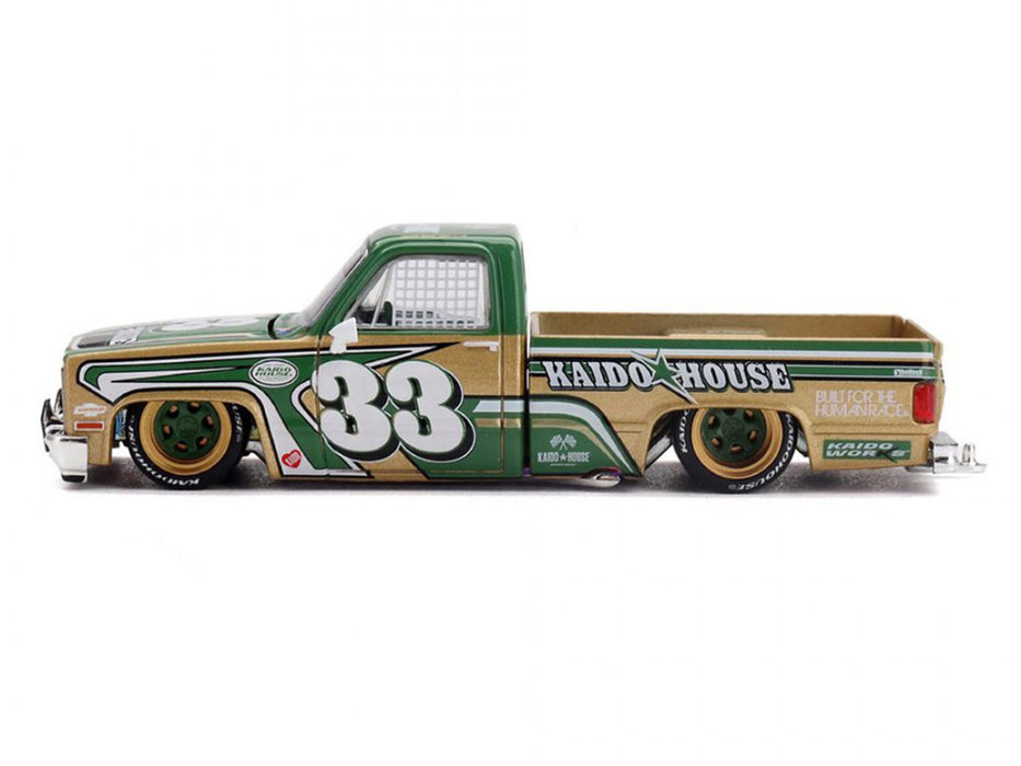 (Preorder) Chevrolet Silverado Kaido Intimidator V2 - Beige - Mini GT & Kaido★House 1/64 - KHMG267