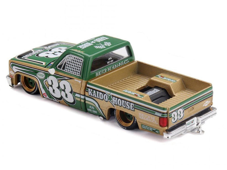 (Preorder) Chevrolet Silverado Kaido Intimidator V2 - Beige - Mini GT & Kaido★House 1/64 - KHMG267
