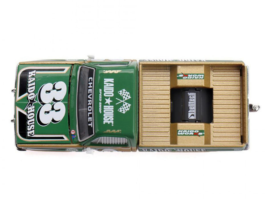 (Preorder) Chevrolet Silverado Kaido Intimidator V2 - Beige - Mini GT & Kaido★House 1/64 - KHMG267