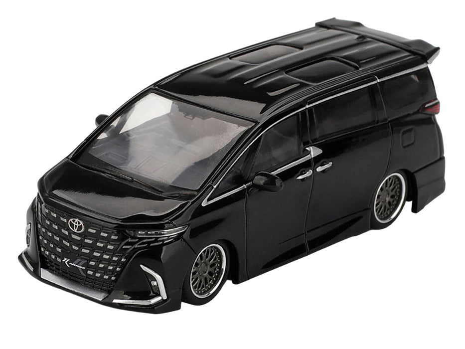 Toyota Alphard 40 KUHL - Black - Mini GT - 1:64 - MGT01179