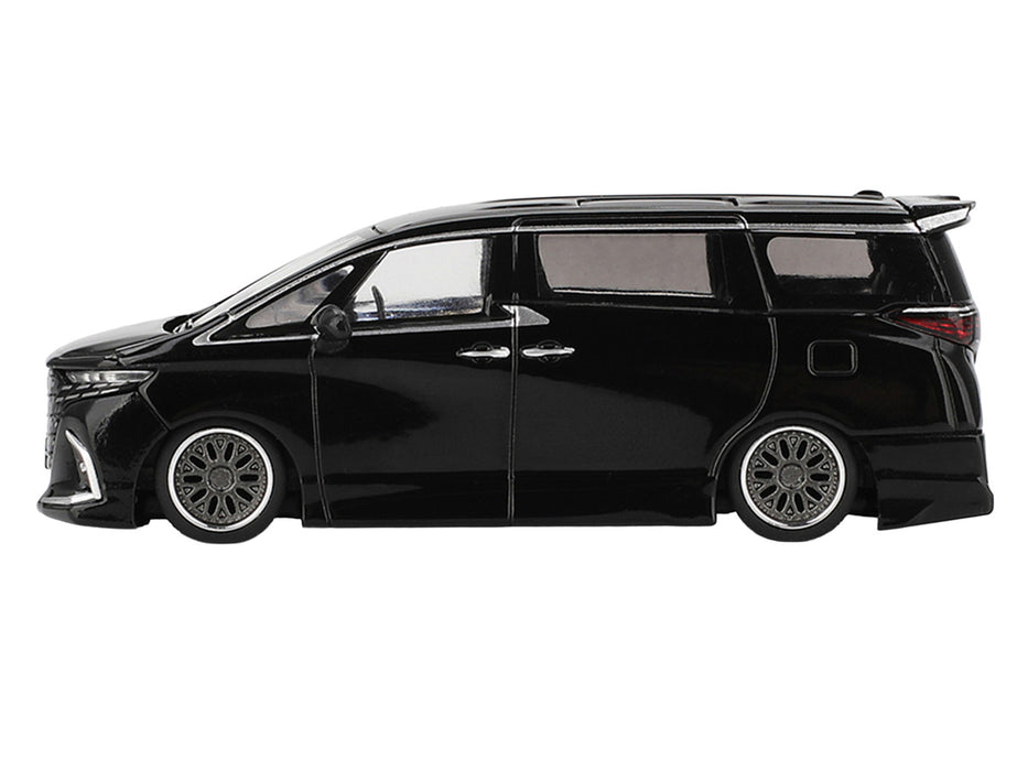 Toyota Alphard 40 KUHL - Black - Mini GT - 1:64 - MGT01179