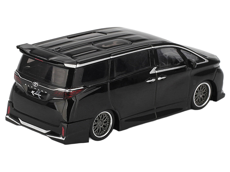 Toyota Alphard 40 KUHL - Black - Mini GT - 1:64 - MGT01179