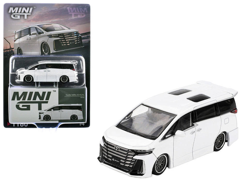 (Preorder) Toyota Alphard 40 KUHL - White - Mini GT - 1:64 - MGT01180