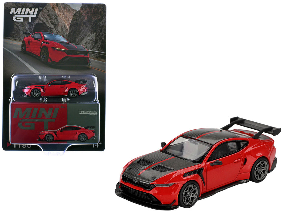 Ford Mustang GTD - Race Red - Mini GT - 1:64 - MGT01196