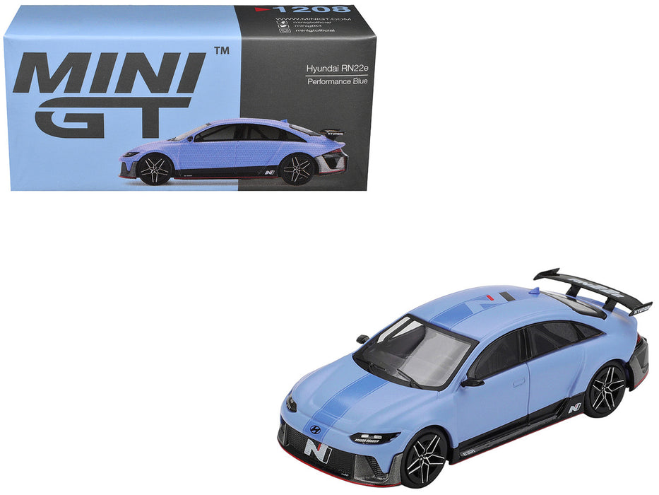 (Preorder) Hyundai RN22e (VP1) - Light Blue - Korea Exclusive - Mini GT - 1:64 - MGT01208