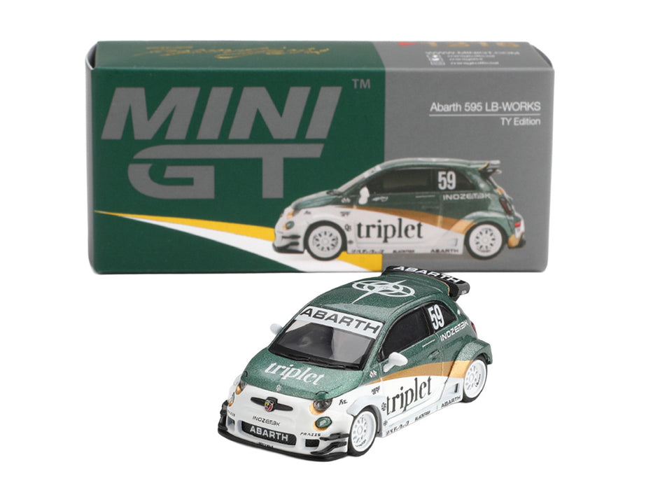 (Preorder) Abarth 595 LB-WORKS TY Edition - Mini GT - 1:64 - MGT01216