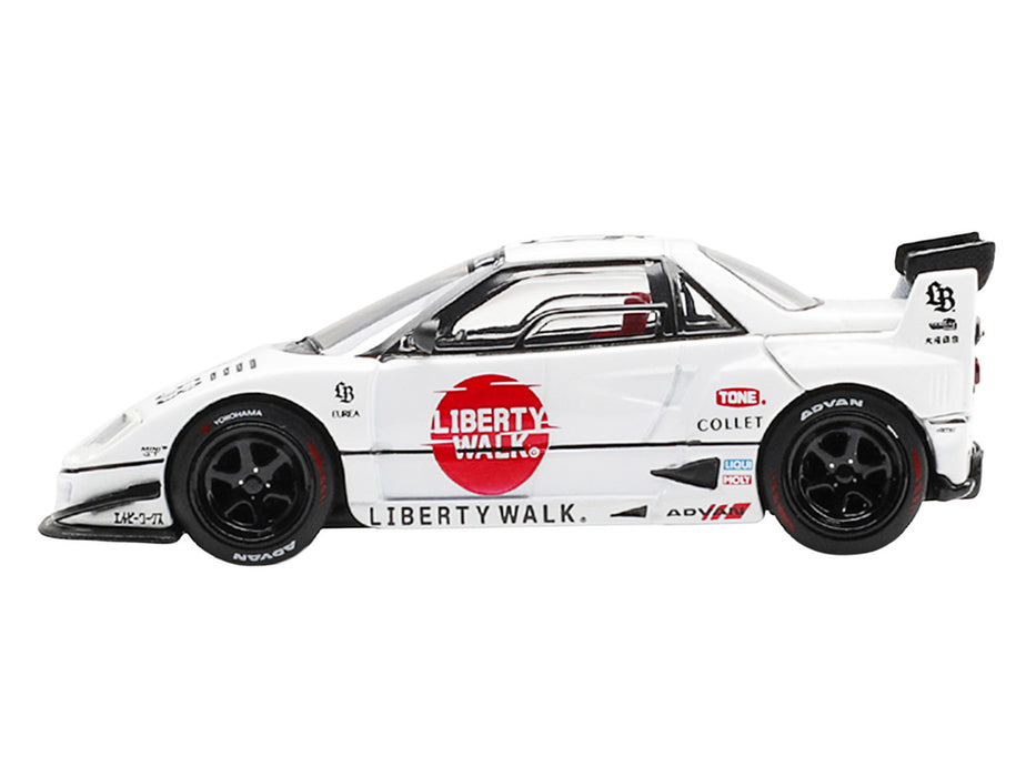 (Preorder) Mazda AZ-1 Liberty Walk LB40 LB-Hinomaru - White - Mini GT - 1:64 - MGT01227