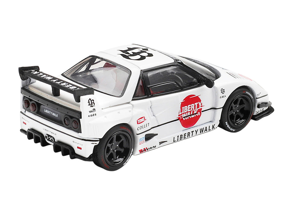 (Preorder) Mazda AZ-1 Liberty Walk LB40 LB-Hinomaru - White - Mini GT - 1:64 - MGT01227