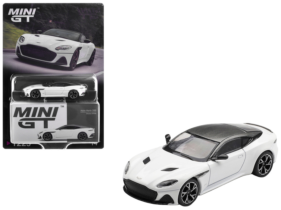 Photo du produit Mini GT Aston Martin DBS Stratus White, vue 1