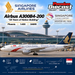 Visuel illustratif généré par IA Singapore Airlines Airbus A300B4-200 9V-STF 25 Years of Nation Building Phoenix 1:400