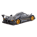 Pagani Zonda R Matte Exposed Carbon Fiber - vue arrière Tarmac Works T64G-TL015-BCF