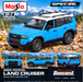Maisto Toyota Land Cruiser 2024 BL – affiche avec logo officiel Passion Diecast et avertissement IA