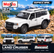 Maisto Toyota Land Cruiser 2024 WH – affiche avec logo officiel Passion Diecast et avertissement IA