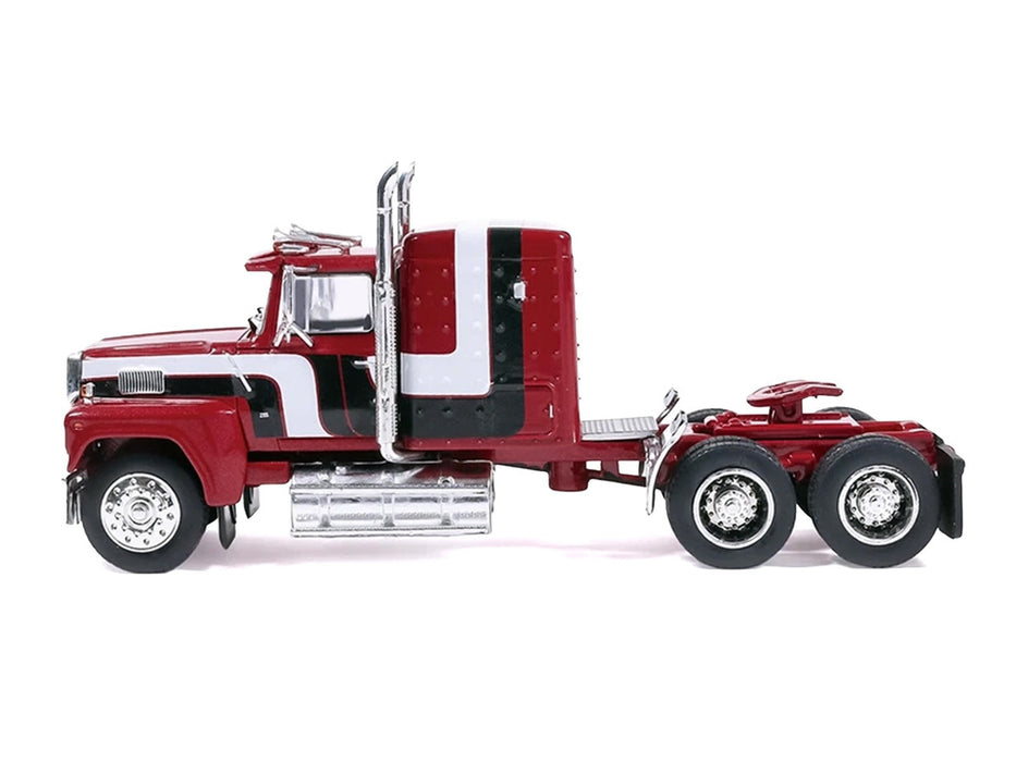 (Preorder) 1978 Ford LTL-9000 - Black Red, and White (Sales Brochure Truck) - IXO Models - 1:64 - U64TR014