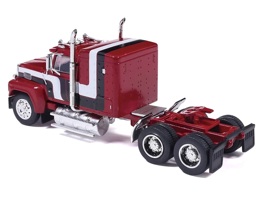 (Preorder) 1978 Ford LTL-9000 - Black Red, and White (Sales Brochure Truck) - IXO Models - 1:64 - U64TR014